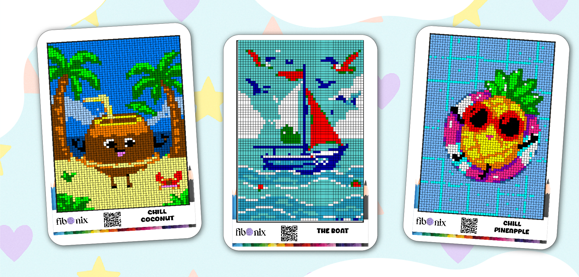 Pixel Art Coloring Page – Free Printable