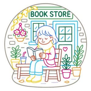 Cozy and Cute Color by Lines Bold and Easy Coloring Book.