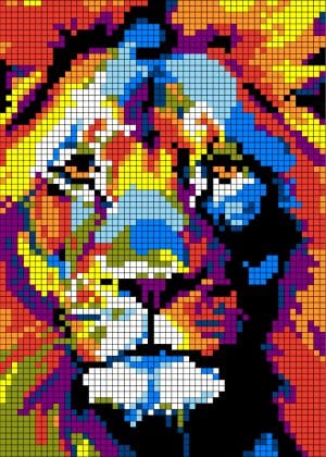 Pixel Color By Number 100 Quest Vol 1